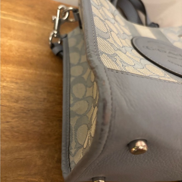 Coach Dempsey baby blue tote - Picture 10 of 11